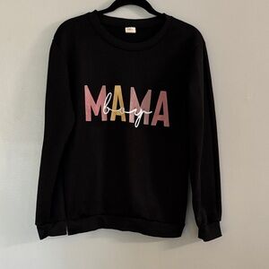 Boy Mama Graphic Crewneck Sweater